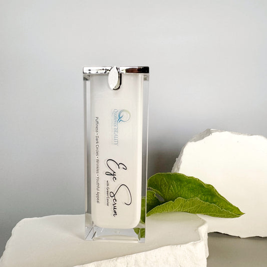 Qualerex Beauty Eye Serum with Green Caviar • Deep Nourishment. Radiant Eyes. Timeless Beauty